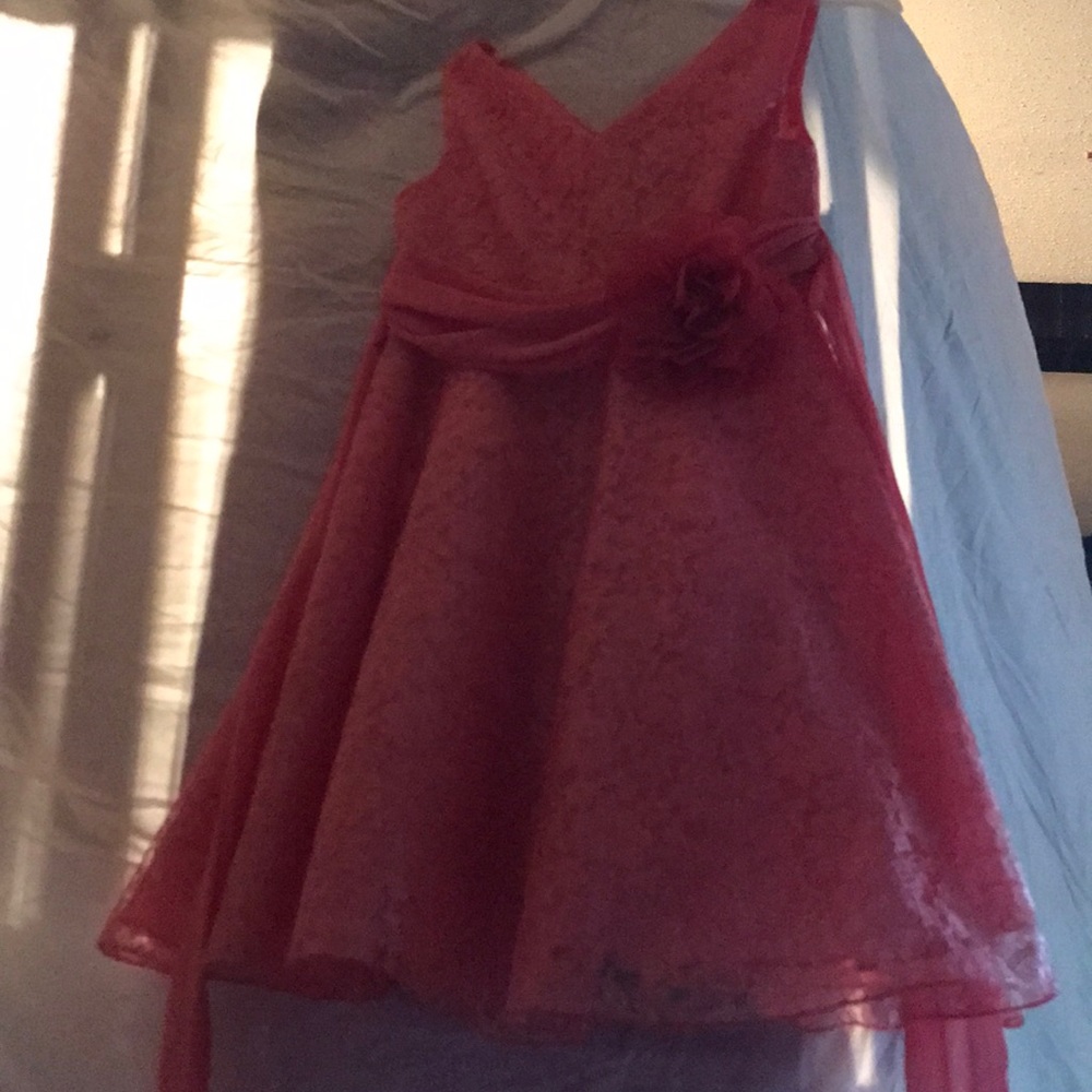 Little girls lace dress